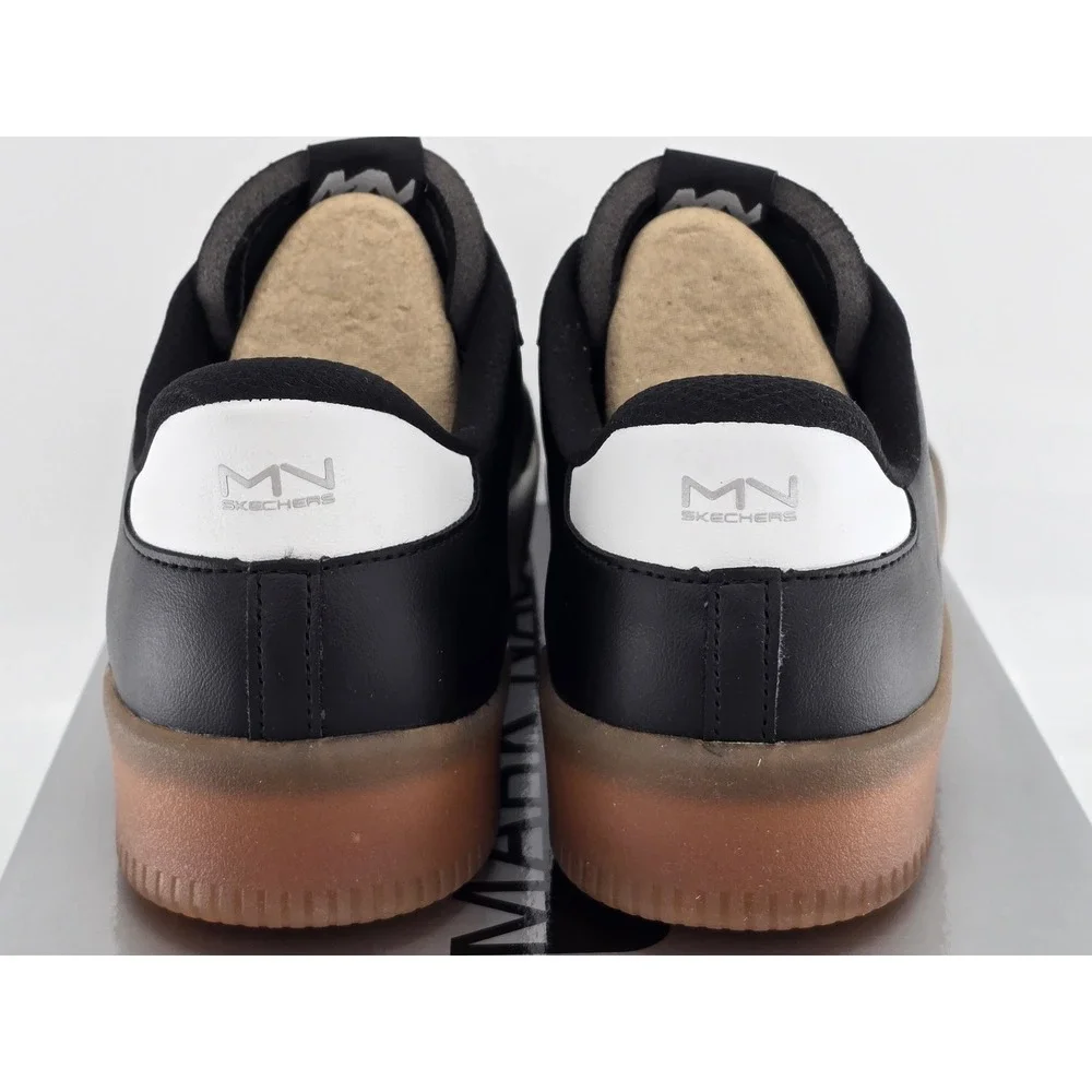 Mark Nason Skechers Salsa Cup Skyller Women Size 9 Black Leather Sneakers - New